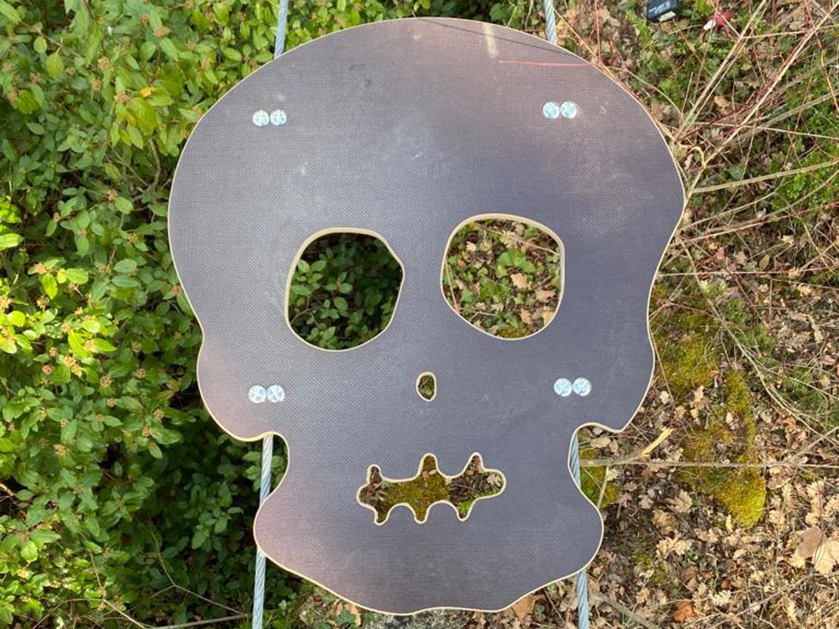 parcours vert canyon parc accrobranche Greoux les bains Filets suspendus