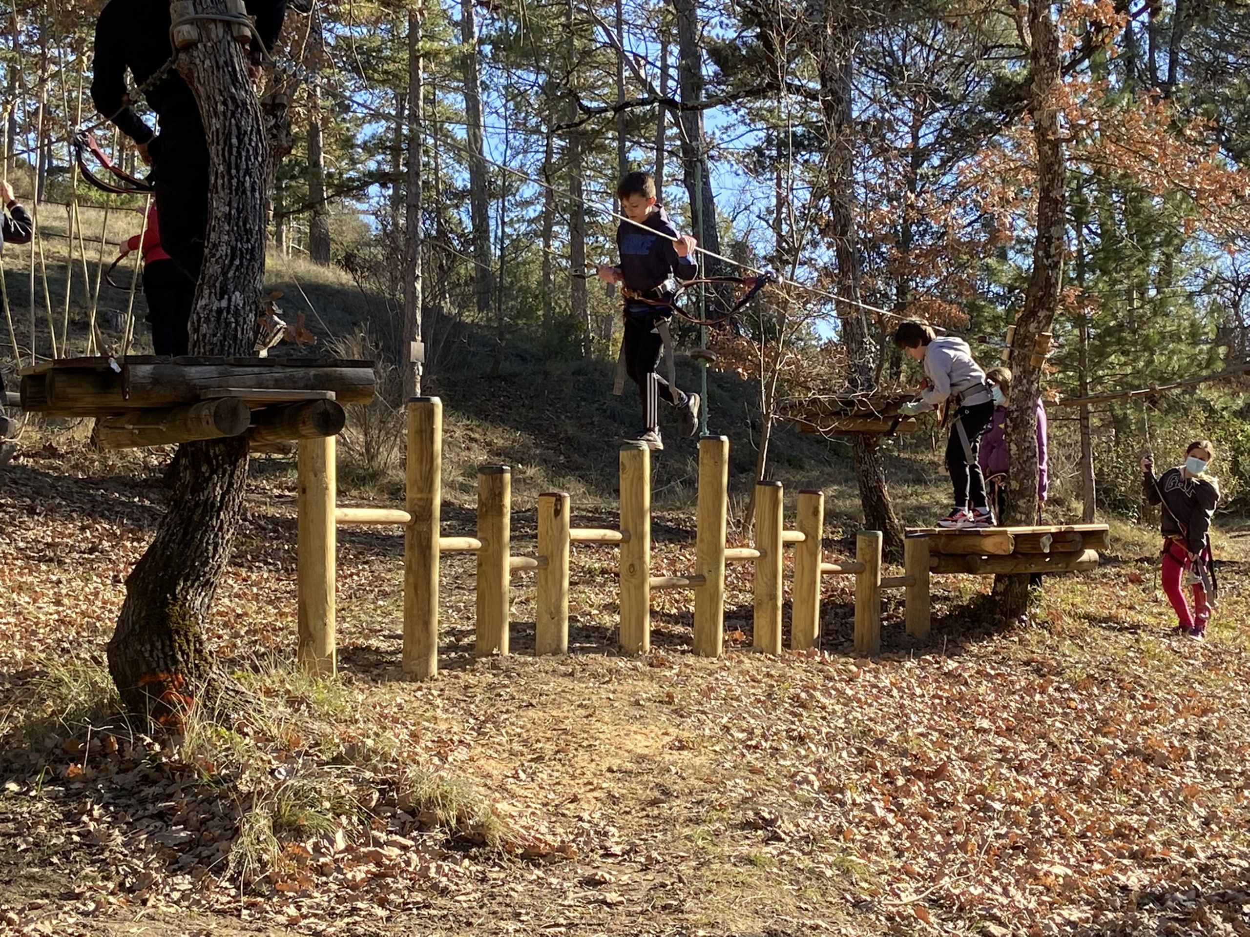 PARCOURS JAUNE POTEAU DE KOH LANTA CANYON PARC Provence-Alpes-Côte d'Azur
