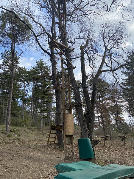 quick jump canyon parc greoux les bains parcours aventure Sensations