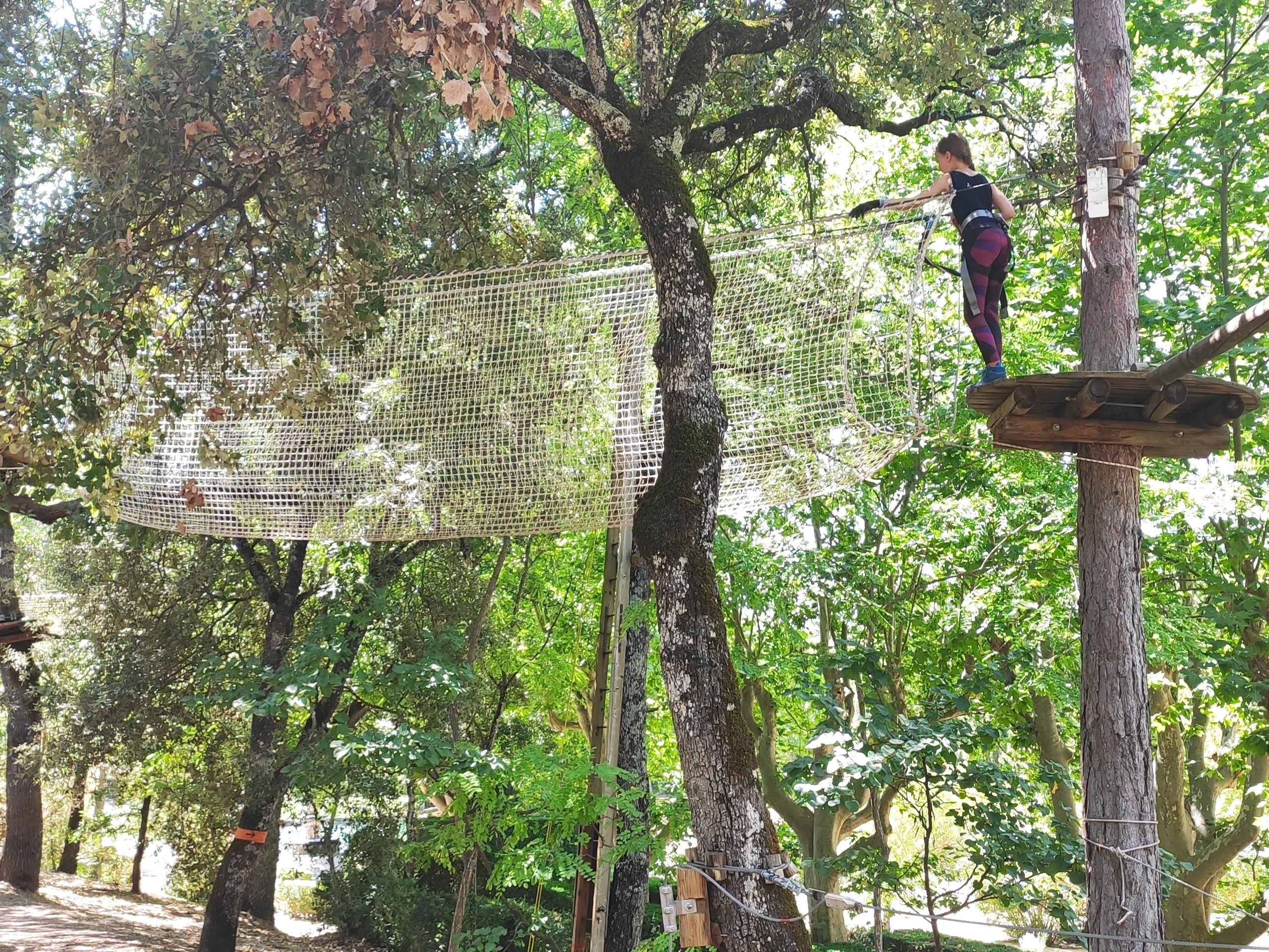 parcours vert ATELIER FILET CANYON PARC MANOSQUE